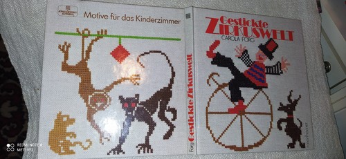 Gestickte zirkuswelt buch von - zirkuswelt,