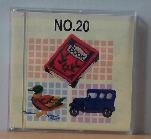 Stickkarte - nr.20, motive)