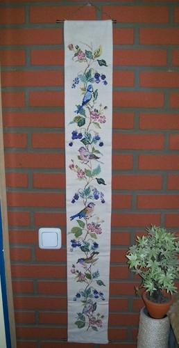 Fertiger stick wandbehang mit - stick,
